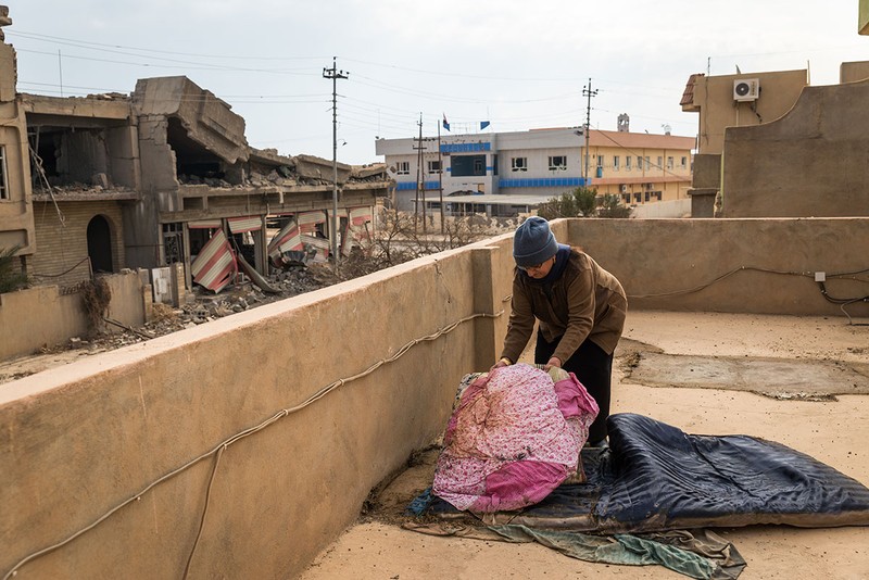 Gia dinh Iraq tro lai nha xua o Qaraqosh sach bong IS-Hinh-5